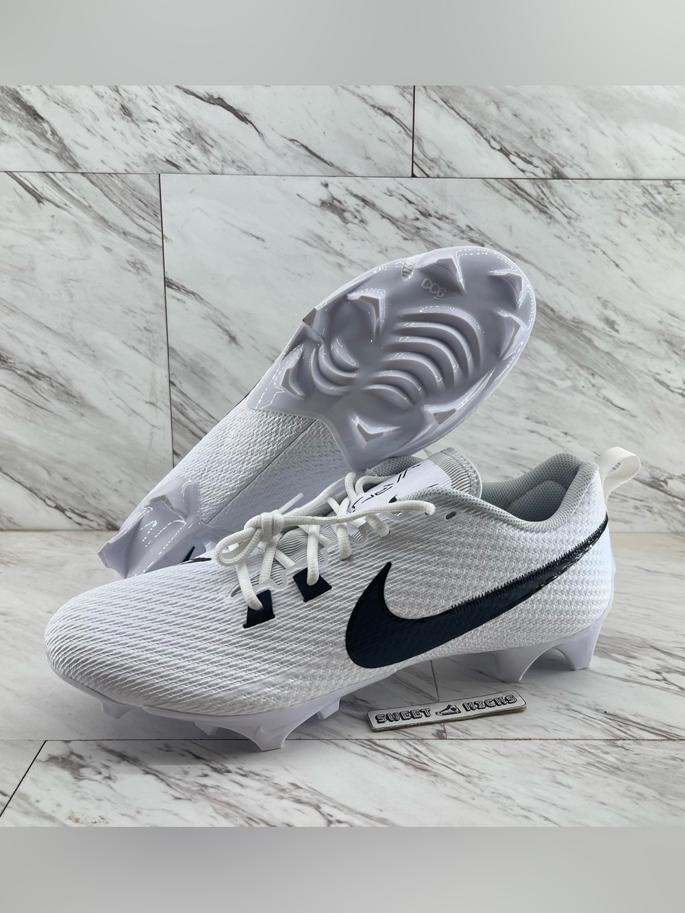 Nike VAPOR EDGE SPEED 360 2 TB Football Cleat White/Black